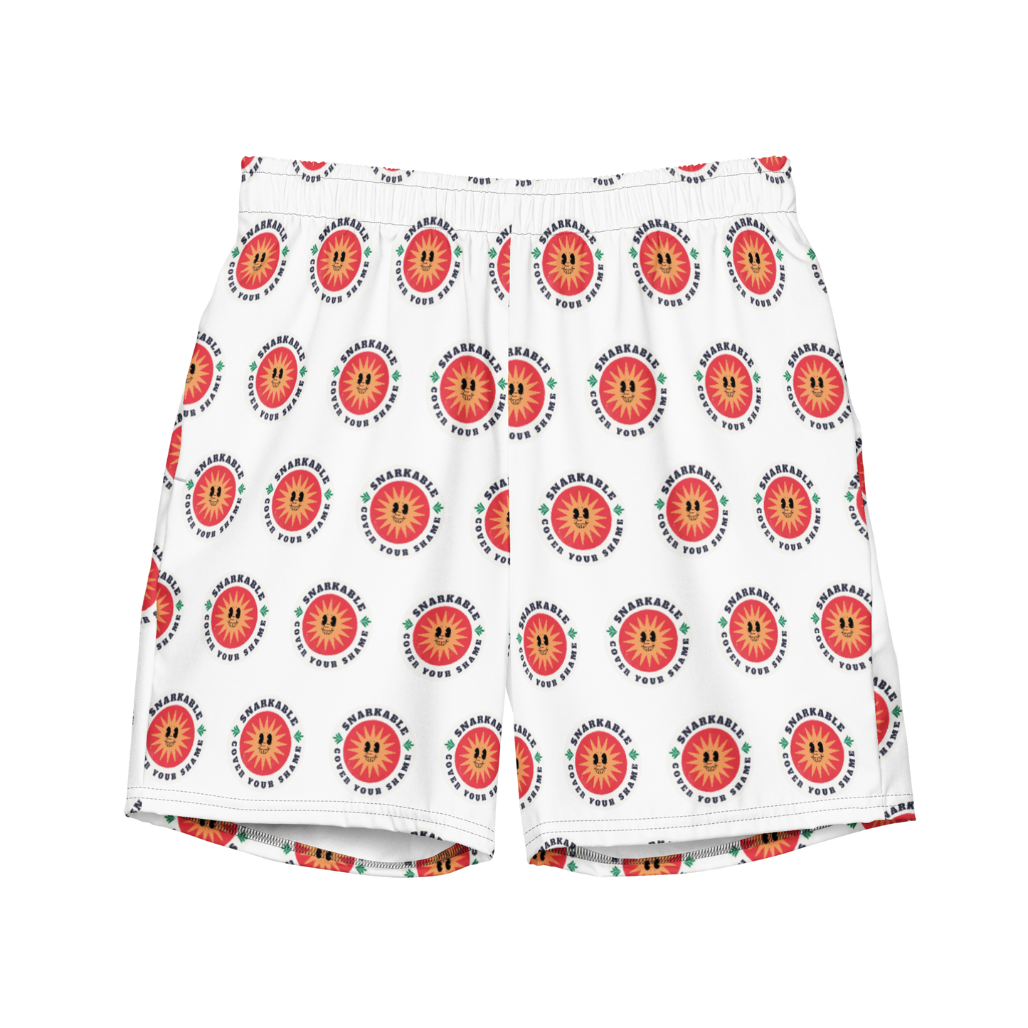 Snarkable Logo Swim Trunks – Cover Your Shame in Style