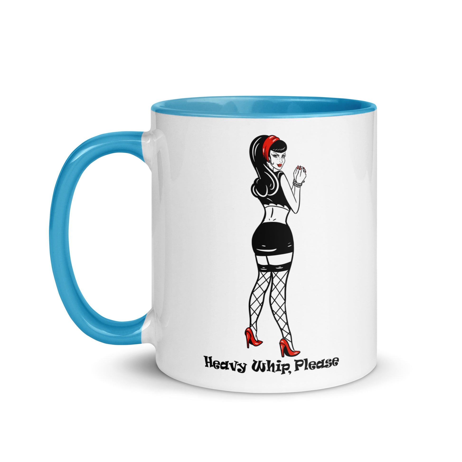 Heavy Whip, Please - Sex - Positive - B&D Sexy Coffee and Tea Mug by Snarkable