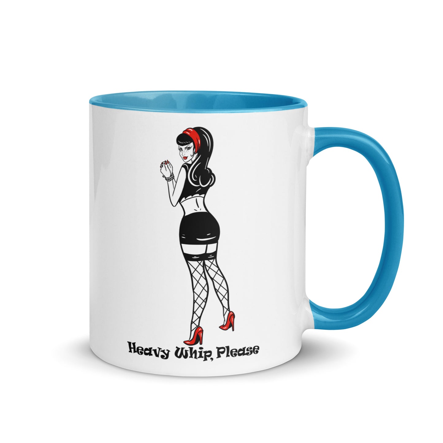 Heavy Whip, Please - Sex - Positive - B&D Sexy Coffee and Tea Mug by Snarkable