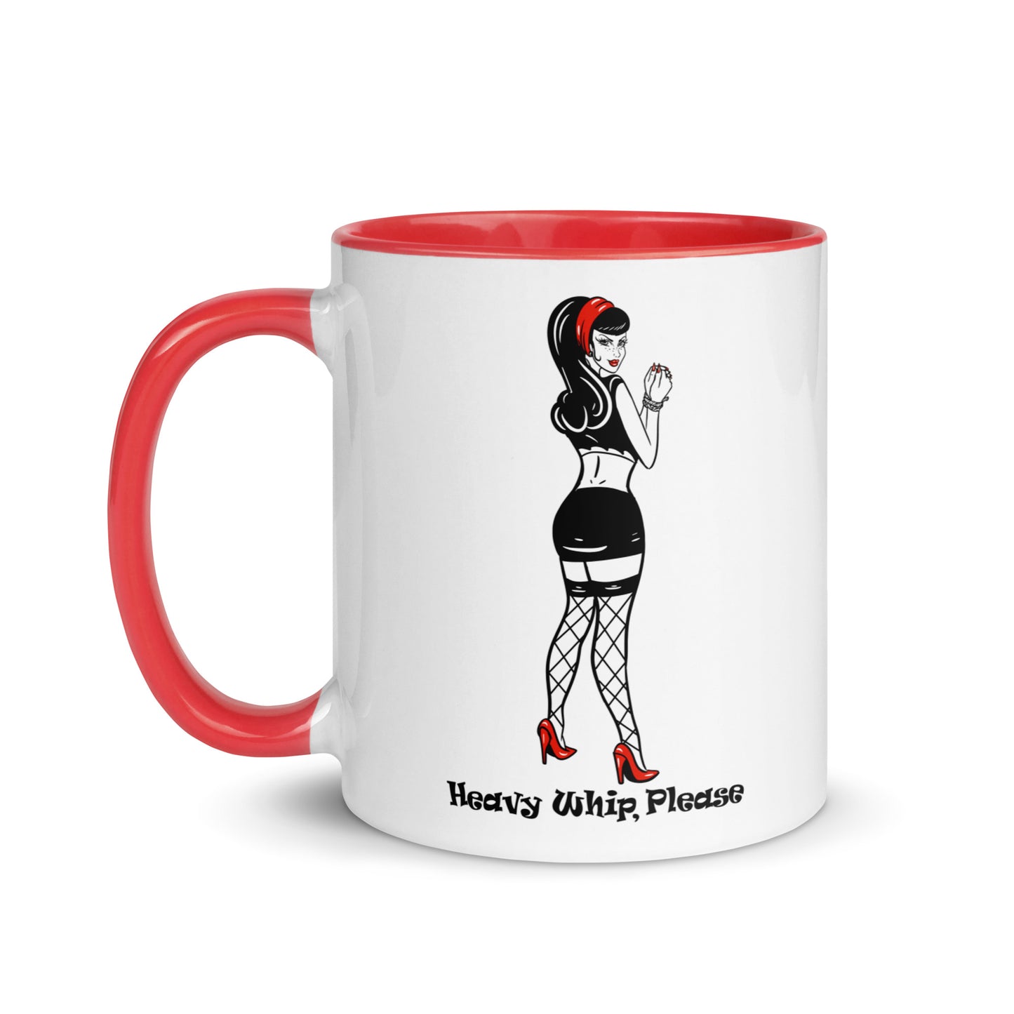 Heavy Whip, Please - Sex - Positive - B&D Sexy Coffee and Tea Mug by Snarkable