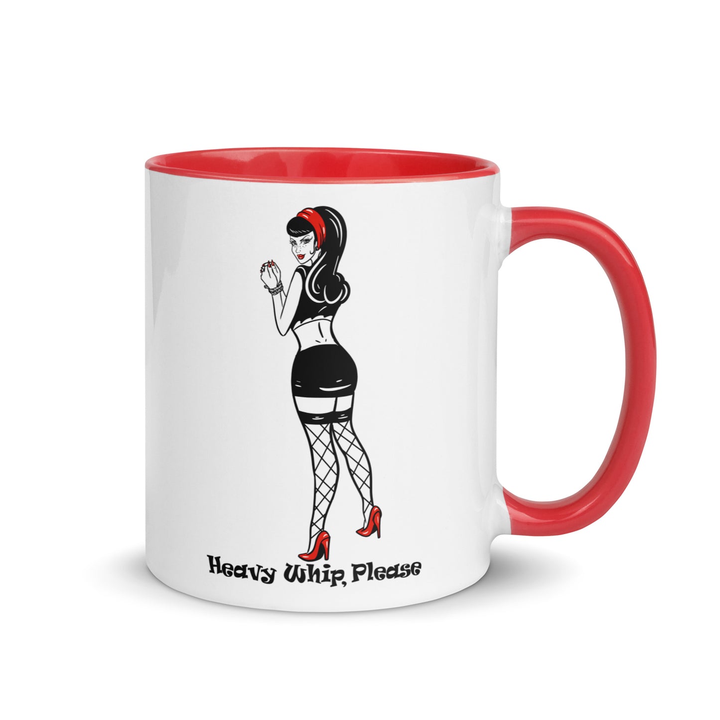Heavy Whip, Please - Sex - Positive - B&D Sexy Coffee and Tea Mug by Snarkable